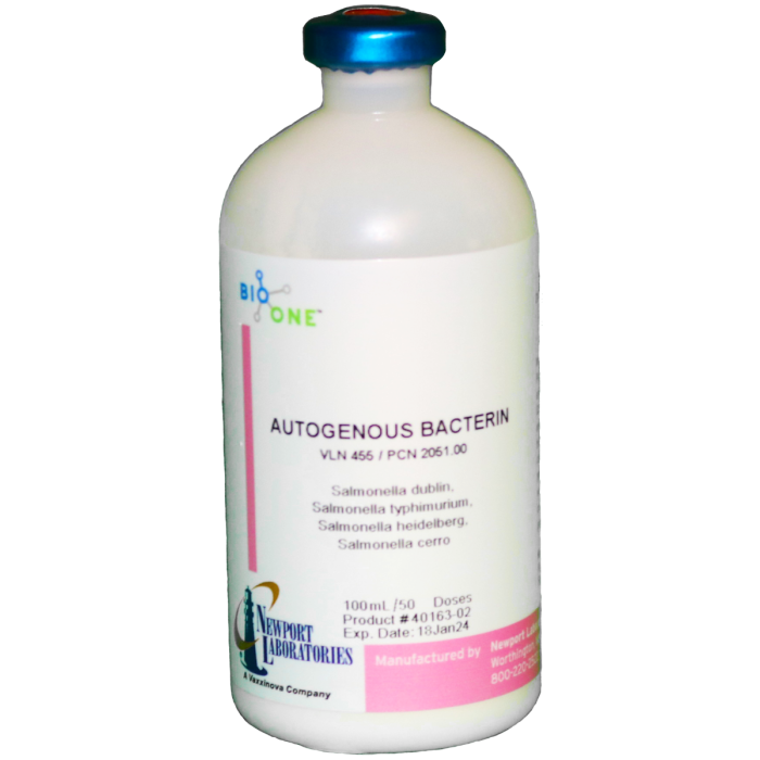 Armor Autogenous Bio One Salmonella Vaccine 100mL (50 doses)