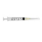 Luer-Lock Syringe with 20G x 1" Hypodermic Needle [3 mL] (1 Count)