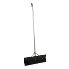 24" Galvanized Handle Scraper [Black]