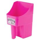 Enclosed 3-Quart Plastic Feed Scoops [Hot Pink]