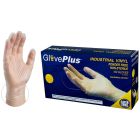 GlovePlus Clear Vinyl Disposable Gloves [Medium] (100 ct)