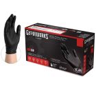 GloveWorks Black Nitrile Gloves [XLarge] (100 Count)
