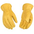 Kincoin Men's Deerskin Leather Gloves [Lg]
