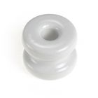 Porcelain Donut Insulator [White]