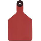 Ritchey 72440704105 Blank Large Ear Tag [Red/White]