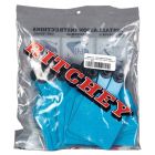 Ritchey 72440704111 Large Blank Ear Tag [Light Blue/Black] (25 ct)