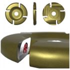 Roto-Clip - 4 Slot Flat 4.5" Carbide Disc Gold
