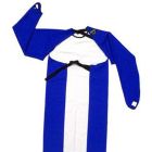 Sleeved Apron - Waterproof Medium Blue