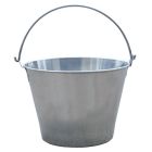 Stainless Steel Dairy Pail SS13P [13 qt]