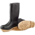 Tingley 11714.05 StormTracks Children's PVC Boots [Youth Size 5] (Black/Tan)