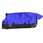 74" Waterproof Royal Blue Turnout Blanket [400 gm] (Heavy Weight)