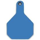 Y-Tex Ear Tags Female & Buttons Large Blue Blank (25 Count)
