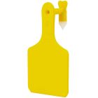 YTAG Calf Blank 1-Piece Tag [Yellow] (25 Count)