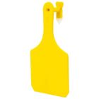 YTAG Cow 1-Piece Blank Tag [Yellow] (25 Count)