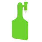 YTAG Cow Blank 1-Piece Tag [CHARTREUSE] (25 Count)