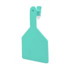 Z-Tag 700 2003-788 Blank Cow One Piece No Snag Ear Tag [Turquoise] (25 ct)