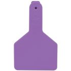 Z-Tag 700 2401-144 Blank One Piece No Snag Long Neck Calf Ear Tag [Purple] (25 ct)