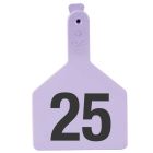 Z-Tag Cow 1-25 (Purple) [25 ct]