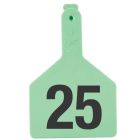 Z-Tag Cow 26-50 (Green) [25 ct]