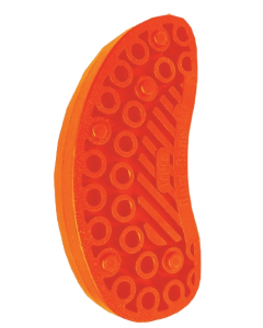Vettec Orange Poly Bovi-Bond Cow Hoof Block [Medium]