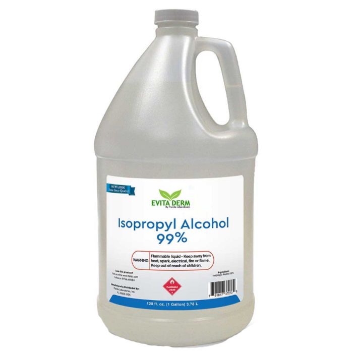 LULI Isopropyl Alcohol 99%, Gallon - DUKANEE BEAUTY SUPPLY
