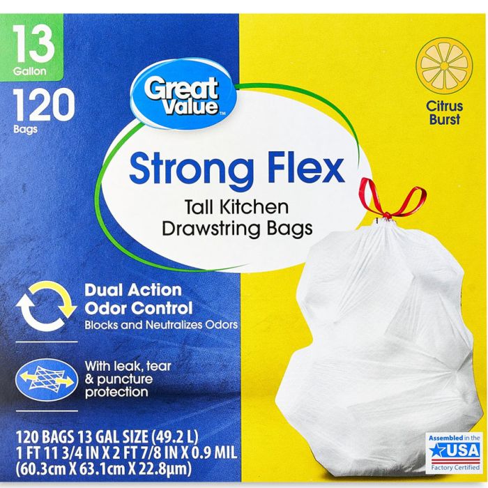 Strongflex Garbage Bag [13 gal] (120 ct)