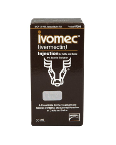 Ivomec Injection 1% Cattle & Swine [50 mL]