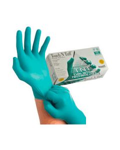 Touch N Tuff®Nitrile Powder Free Disposable Gloves [Medium] (100 Count)