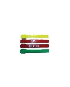 Multi-Loc Dry Leg Bands [Red] (10 Count}