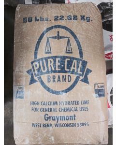Heims Milling 43060 Pure Cal Hydrated Lime [50 Ib]