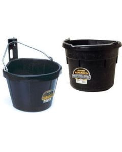 Rubber Flat-Back Bucket [18-Quart]