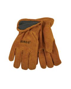 KINCO Lined Suede Cowhide Gloves [Large]