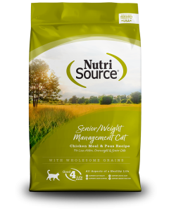 NutriSource Senior & Weight Management Cat Food
