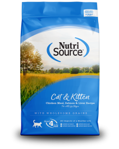NutriSource Cat & Kitten Chicken, Salmon & Liver Cat Food