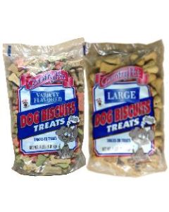 Country Pet -  0112  - Country Pet Large Dog Variety Flavored Dog Biscuit [4 Ib] (6 ct)