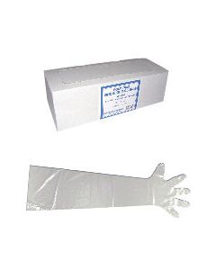 Poly-Pro Shoulder Length Glove Clear (10 Count)