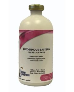 Armor Autogenous Salmonella Vaccine 100mL (50 doses)
