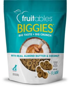 Fruitables® Biggies™ Dog Treats [Almond Butter & Coconut] (16 oz.)