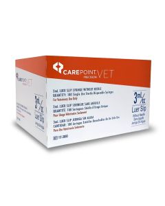 Carepoint Luer Slip Conventional Syringe Soft Pack [3 mL]