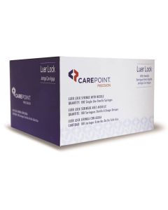 Carepoint Luer Slip Syringe and Needle Soft Pack [3 mL 20x1]