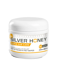 Silver Honey Rapid Ear Care Pet Wipes [50 ct]