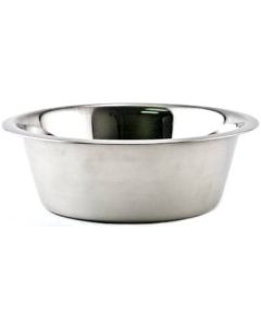 Westminster Stainless Steel Economy Pet Bowl 15064 [64 oz]
