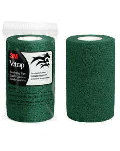 3M Vetrap Bandaging Tape 4" Green