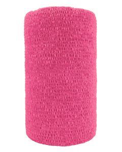 4" Cattle Wrap [Neon Pink] (100 Count)