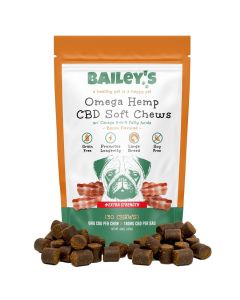 Bailey's BCBDO180 Bailey's CBD Extra Strength Omega Hemp Soft Chews [180 mg] (30 ct)