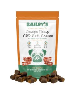 Bailey's BCBDO90 Bailey's CBD Omega Hemp Soft Chews [90 mg] (30 ct)