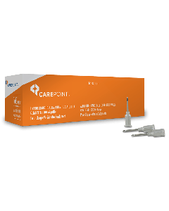 Carepoint 18x3/4 Aluminum Hub Needle [100 ct]