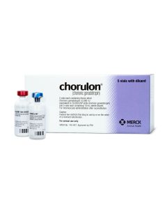 Chorulon HCG 10,000 IU [50 mL] (5 Count)