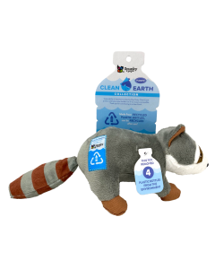 Spunky Pup - 7211 - Clean Earth Plush Racoon [Large] (Gray)