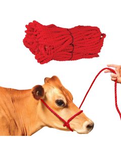 Cow Poly Halter [Red]